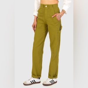 ISO Backbeat co painter pant in pistachio